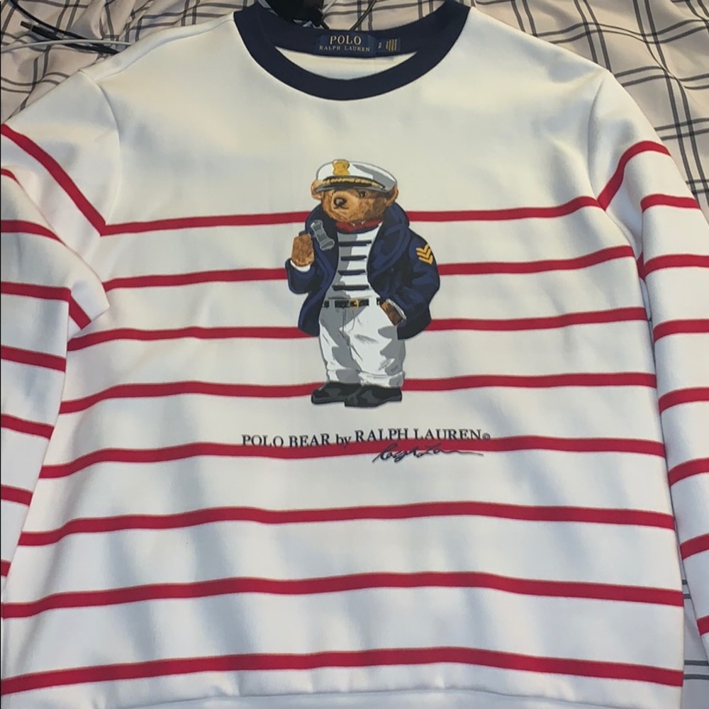 Ralph lauren polo bear crewneck